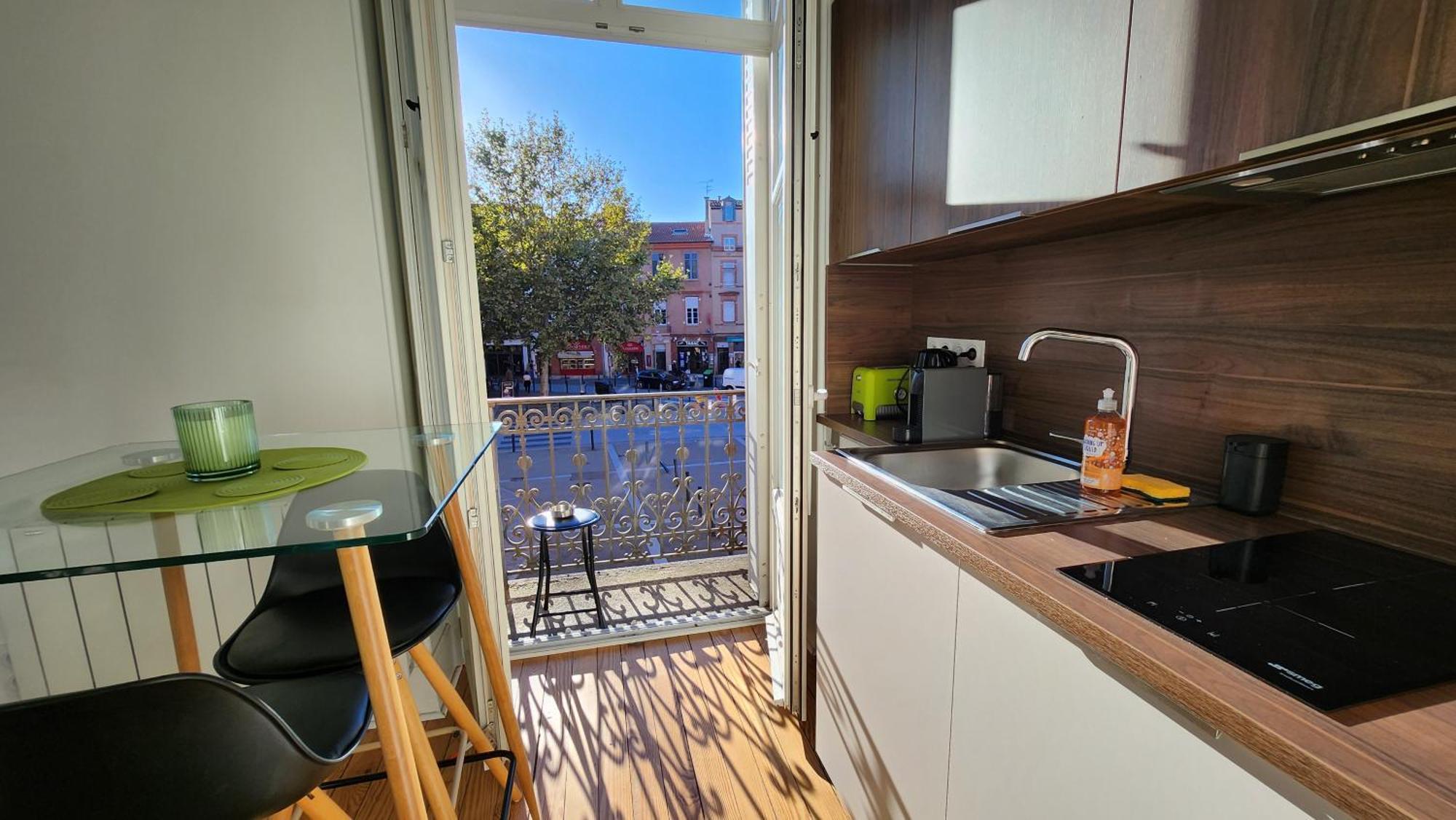 Ferienwohnung Le Jardin D'Eden Premium - Equipe, Balcon, Hypercentre Toulouse Exterior foto