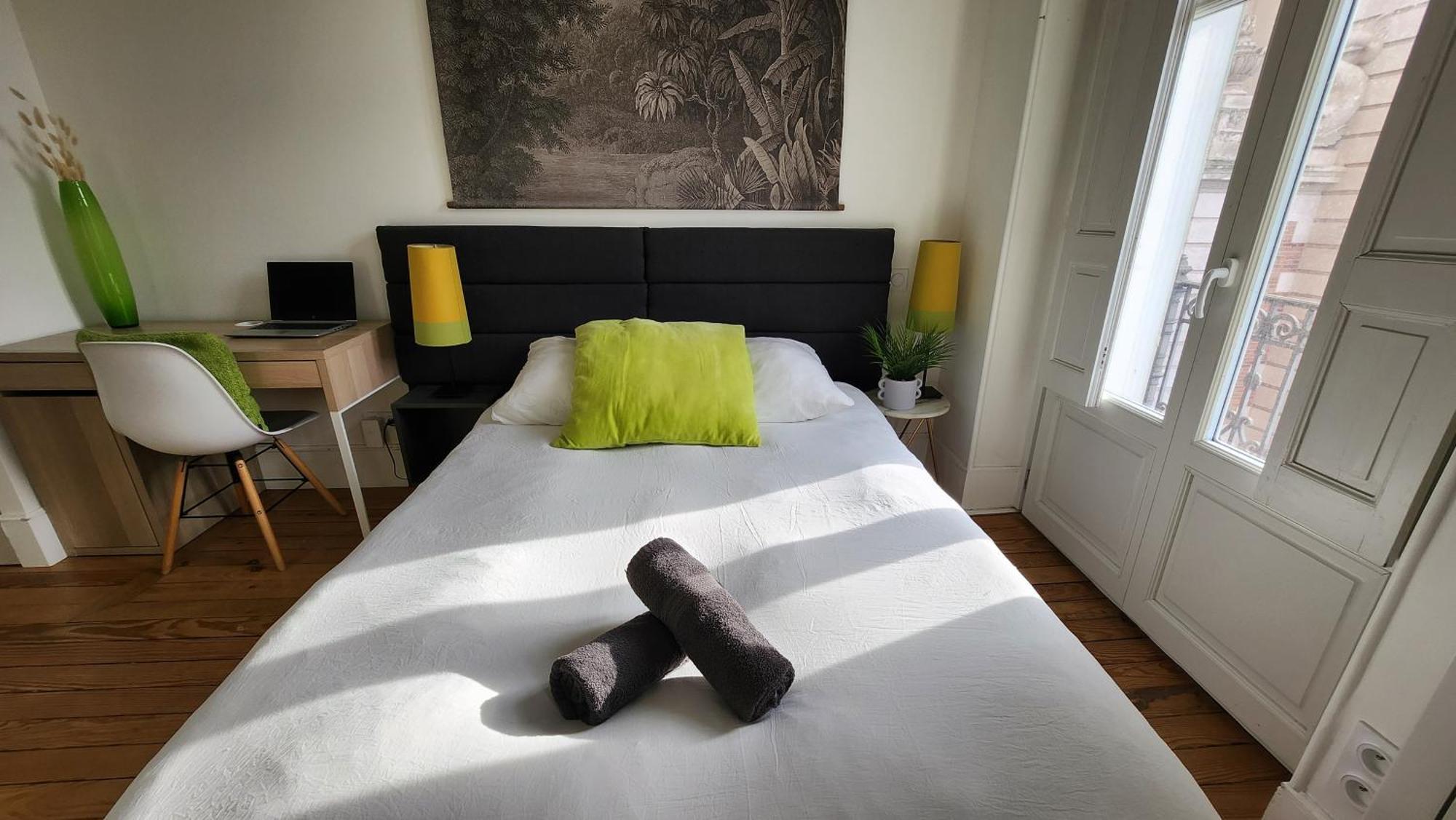 Ferienwohnung Le Jardin D'Eden Premium - Equipe, Balcon, Hypercentre Toulouse Exterior foto